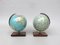 Earth & Moon Globes from Columbus Publishing House, 1960s, Set of 2, Image 1