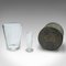Antique English Glass Pharmacists Medicine Cups, 1890s, Set of 3, Image 1