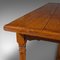 Vintage English Country House Dining Table, 1980s, Image 7