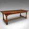 Vintage English Country House Dining Table, 1980s, Image 2