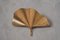 Tommaso Barbi the Leaf Ginkgo Brass Wall Light, 1970s 8