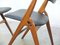 Teak Aska Dining Chairs by Louis Van Teeffelen for Wébé, 1960s, Set of 4 15