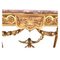 Louis XVI Giltwood Console Table with Marble Top 6