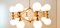 16 Light-Chandelier in Brass with Spheres 5