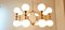 16 Light-Chandelier in Brass with Spheres 31
