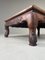 Niedriger Taishō Ära Tisch aus Hartholz, Japan, 1920er 11