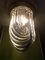 Lampada da soffitto Bluino in cristallo e ottone di Venini, Immagine 2