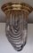 Lampada da soffitto Bluino in cristallo e ottone di Venini, Immagine 1