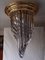 Bluino Ceiling Lamp in Crystal Glass and Brass from Venini, Image 5