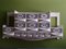 Art Deco Bauhaus Wall Spice Rack Set, Set of 17 3