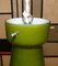 Hängelampe aus grünem Muranoglas von Targetti Sankey, Italien, 1960er 3
