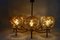 Large 8-Light Suspension Chandelier, Austria, 1960s 14