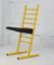 Yellow Lacquered Steel Chair with Adjustable Seat, Italy, 1980s, Image 21