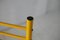 Silla italiana de acero lacado en amarillo con asiento regulable, años 80, Imagen 5