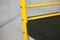 Silla italiana de acero lacado en amarillo con asiento regulable, años 80, Imagen 8