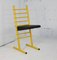 Yellow Lacquered Steel Chair with Adjustable Seat, Italy, 1980s, Image 13