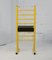 Chaise en Acier Laqué Jaune avec Siège Ajustable, Italie, 1980s 19