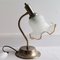 Mid-Century Portuguese Metal and Glass Tulip Table Lamp, 1970s 3