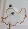 Mid-Century Portuguese Metal and Glass Tulip Table Lamp, 1970s, Image 7