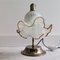 Mid-Century Portuguese Metal and Glass Tulip Table Lamp, 1970s, Image 5
