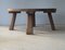 Mid-Century Dutch Brutalist Oak Coffee Table, 1960s, Image 16