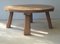 Mid-Century Dutch Brutalist Oak Coffee Table, 1960s, Image 2