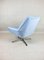 Light Blue Swivel Chair attributed to Veb Metallwaren Naumburg, 1980s 6