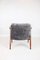 Vintage Grey 366 Easy Chair attributed to Józef Chierowski, 1970s 8