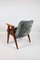 Vintage Grey 366 Easy Chair attributed to Józef Chierowski, 1970s, Image 4
