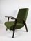 Fauteuil Boucle Vert Olive attribué à Lejkowski Leśniewski, 1970s 12