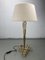 Vintage Bouclé Shade Curly Wavy Free Form Table Lamp, 1960s 4