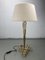 Vintage Bouclé Shade Curly Wavy Free Form Table Lamp, 1960s, Image 4