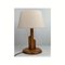 Lampe de Bureau Scandinave en Pin, 1970s 10