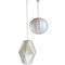 Space Age Cocoon Hanging Lamps, Germany, 1960s, Set of 2 14