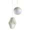Space Age Cocoon Hanging Lamps, Germany, 1960s, Set of 2, Image 7