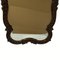 Antique Biedermeier Curvy Wavy Bevelled Mirror, Image 15