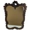 Antique Biedermeier Curvy Wavy Bevelled Mirror, Image 11