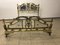 Royal, Ancient Brass Bed from the Castle Property Around 1900, 1890s 1