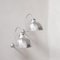 Antique Mercury Glass Silver Wall Lights, Set of 2, Image 2