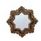 Antiker Spiegel aus Holz in Sternform 2
