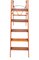 Large Art Deco Pitch Pine Library Steps or Ladder, 1920s 4