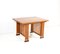 Oak Art Deco Modernist Writing Table or Dining Table from Architect Caspers, 1920s 8
