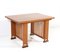 Oak Art Deco Modernist Writing Table or Dining Table from Architect Caspers, 1920s, Image 7