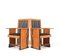 Moderne Art Deco Esszimmerstühle aus Eiche mit hoher Rückenlehne von Architect Caspers, 1920er, 6er Set 20