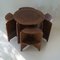 Art Deco Coffee Table with Nesting Tables, 1920s, Set of 5 10