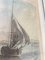 19. Jahrhundert gravierter Holzrahmen mit französischen Schiffen, 2er Set 2