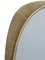 Large Curved Gilded Wood Mirror attributed to Osvaldo Borsani, Italy, 1954 5