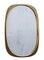 Large Curved Gilded Wood Mirror attributed to Osvaldo Borsani, Italy, 1954 7