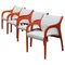 Vivalda Dining Chairs by Claudio Salocchi for Luigi Sormani, Italy, 1960s, Set of 4 1