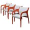 Vivalda Dining Chairs by Claudio Salocchi for Luigi Sormani, Italy, 1960s, Set of 4, Image 1